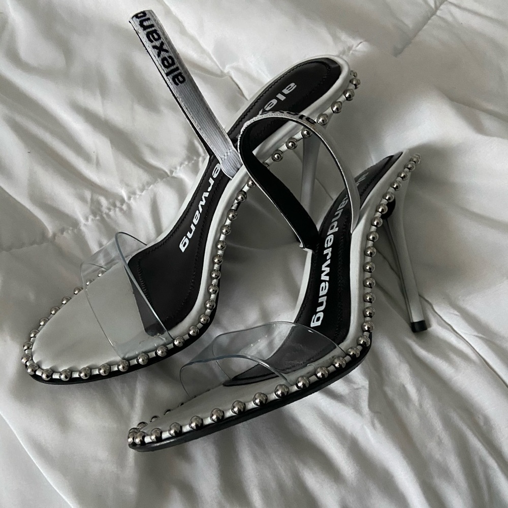 Alexander wang nova heels.